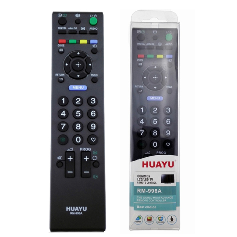 <strong>Huayu</strong> RM-996A Universal <strong>Remote</strong> Control with Rolling <strong>Code</strong> for TV LED/LCD Replacement-LED Touch Control