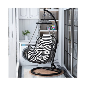 Fauteuil suspendu de qualité supérieure - Balançoire de loisirs pour jardin, terrasse et chambre à coucher - Product Image 3