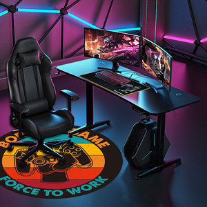 <span class=keywords><strong>Chaise</strong></span> <span class=keywords><strong>de</strong></span> <span class=keywords><strong>Gaming</strong></span> professionnelle en verre souple, <span class=keywords><strong>tapis</strong></span> pour ordinateur, idéal pour une <span class=keywords><strong>chaise</strong></span> haute - Product Image 2