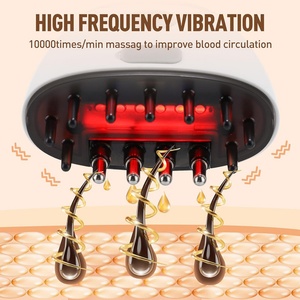 Aplicador de Aceite para el Cabello con Peine y Botella para Productos de Crecimiento Capilar, Aplicador de Aceite para el Cuero Cabelludo - Product Image 3