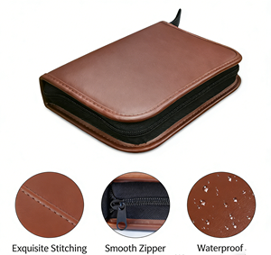 Organizer Bag Waterproof Faux Leather <b>Golf</b> Accessory Pouch Portable Travel Handheld <b>Golf</b> Storage Bag for <b>Golf</b> Multi Tools - Product Image 2