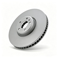 Halbmetallischer Bremsensatz OE # 34106865723 Halbmetallischer Belüfteter Bremsscheibensatz für BMW Heavy Duty