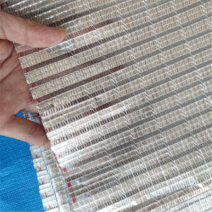 Parasol de papel de aluminio reflectante 70%, toldo de tela <span class=keywords><strong>para</strong></span> Patio, porche, pérgola de jardín, cubierta de sombra de aluminio con ojales - Product Image 5