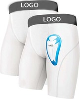 Sous-vêtements Jockstrap de protection pour hommes Muay Thai MMA Kick Boxing Caractéristiques de sécurité Accessoire de sport pour adultes