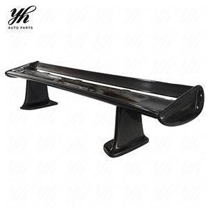 Alerón Trasero Universal <span class=keywords><strong>GT</strong></span> Wing de Fibra de Carbono CF con Base de FRP para <span class=keywords><strong>Nissan</strong></span> <span class=keywords><strong>Skyline</strong></span> <span class=keywords><strong>R32</strong></span> R33 R34 GTT GTS Drift Tuning - Product Image 3