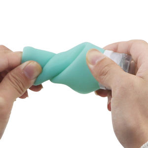 30ml/60ml/90ml silikon seyahat şişeleri, açık sızdırmaz sıkılabilir doldurulabilir kozmetik tüp şampuan losyon sabun sıvıları için - Product Image 3