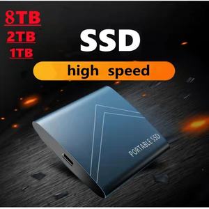 ฮาร์ดไดรฟ์ภายนอกรุ่นล่าสุด 1TB ฮาร์ดดิสก์ SSD ภายนอก ความจุ 1 TB 500GB ฮาร์ดดิสก์ SSD แบบพกพา 4TB สำหรับแล็ปท็อปทุกชนิด - Product Image 5