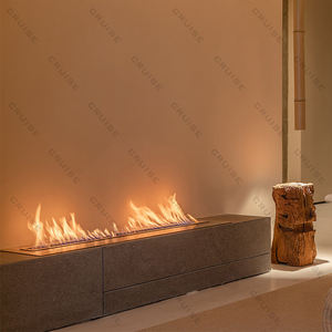 CRUISE résistance à la Corrosion Protection de l'environnement mural sans fumée 1200mm <span class=keywords><strong>bioéthanol</strong></span> à distance alcool cheminées modernes - Product Image 1