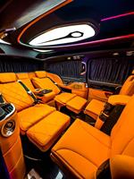 Siège de Capitaine Luxe Modifié avec Massage, Ventilation et Inclinaison en Cuir Nappa pour W447 Alphard Vito Camper Van RV Motorhome Rangée Avant MPV