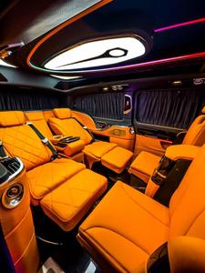 Asiento de Piloto de Lujo Modificado con Masaje, Ventilación y Reclinación en Cuero Nappa para W447 Alphard <span class=keywords><strong>Vito</strong></span> Camper Van RV Autocaravana Fila Delantera MPV - Product Image 5