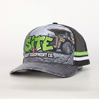 Casquette de camionneur en coton 100% avec logo personnalisé pour les programmes B2B et de vente au détail