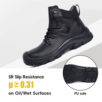 Chaussures de sécurité de qualité allemande, entrepôt UE, imperméables, anti-perforation, embout en acier, pour la métallurgie, l'exploitation forestière, l'industrie
