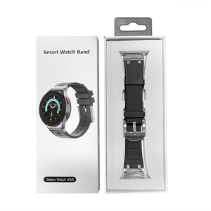 Correa AP de silicona líquida de lujo 20mm 22mm correa de reloj para <span class=keywords><strong>Samsung</strong></span> Galaxy <span class=keywords><strong>Watch</strong></span> 4 5 <span class=keywords><strong>5Pro</strong></span> 6 correas AP - Product Image 6