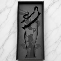 Boîte cadeau en papier rigide personnalisée, boîte d'emballage de luxe à tiroir spécialement conçue pour les cosmétiques et les flacons de parfum de forme spéciale