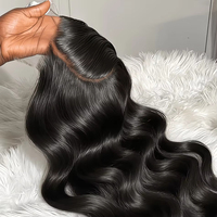 Pelucas sin pegamento con encaje frontal, cabello humano ondulado, pelucas HD 13x4 13x6 con encaje frontal para mujeres afroamericanas, pre-arrancadas