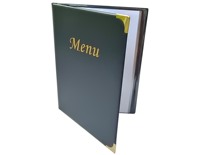 Couvertures de menu principales en PVC d'usine professionnelle pour restaurants
