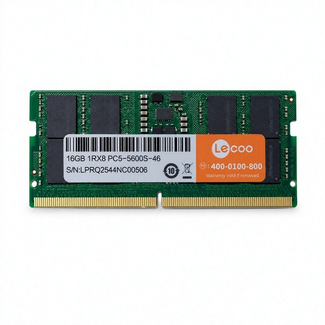 Convertible Laptop 16GB DDR4 2666MHz RAM SODIMM 260 Pin ECC System Memory Dual Channel Smooth Compatible With Bulk Supply