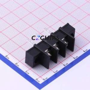 KF35HM-8.25-3P Barrier Terminal Block Through hole Component (THT),P=8.25mm Connector Two Sides 8.25mm 1x3P Straight Pin - Product Image 1