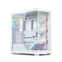 Boîtier d'ordinateur avec ports USB 3.0 et Type-C, matériau SPCC 0,7 mm, prend en charge les facteurs de forme EATX/ATX/M-ATX/ITX