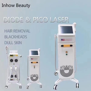 Appareil professionnel d'épilation verticale à diode, rajeunissement de la peau, épilation indolore par luminothérapie, appareil pour le visage et le corps - Product Image 2
