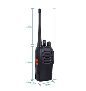 批发便宜价格1-3公里BF-888s无线电超高频400-470兆赫bf 888S宝丰对讲机