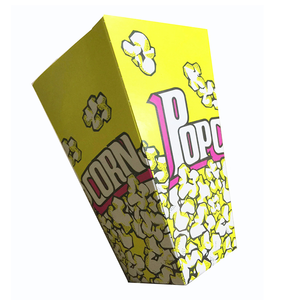 Bán buôn phân hủy sinh học các tông ly Snack thức ăn nhanh bao bì rạp chiếu phim bỏng ngô xô bỏng ngô ly với logo in ấn - Product Image 3