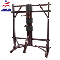 Dummy de Wing Chun en bois massif de style Ip Man personnalisé avec coussinets absorbants les chocs, entraînement d'arts martiaux, Muk Yan Jong