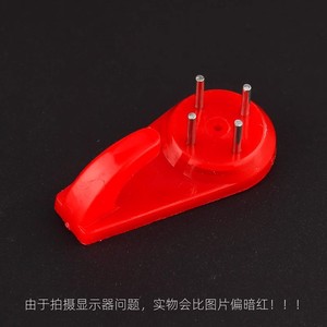Red Novelty Wall <b>Hook</b> With Removable Design For Picture Frame And Photo <b>Display</b> - Product Image 4