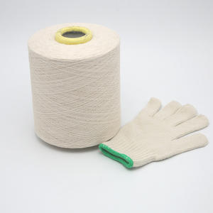 Guantes de Hilo Reciclado de Vietnam, 35% Algodón, 65% Poliéster, Mezcla OE, Tejido de Punto, Dedos Cortados, NM 10S/1 NE 6S/1 - Product Image 5