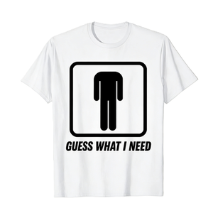 Camiseta creativa <span class=keywords><strong>Guess</strong></span> What I Need para hombre, estilo hip hop, de algodón, manga corta, estilo urbano, con estampado gráfico, informal - Product Image 1