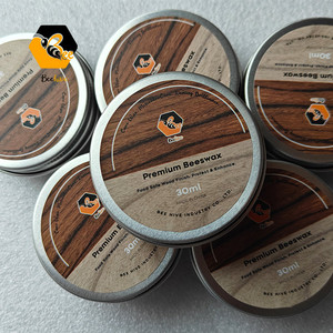 <span class=keywords><strong>Cire</strong></span> <span class=keywords><strong>d</strong></span>'<span class=keywords><strong>abeille</strong></span> BH pour le polissage du bois, pour planches à <span class=keywords><strong>d</strong></span>écouper et ustensiles, conditionneur de bois sans danger pour les aliments, boîte en aluminium personnalisée 30-200ml - Product Image 1
