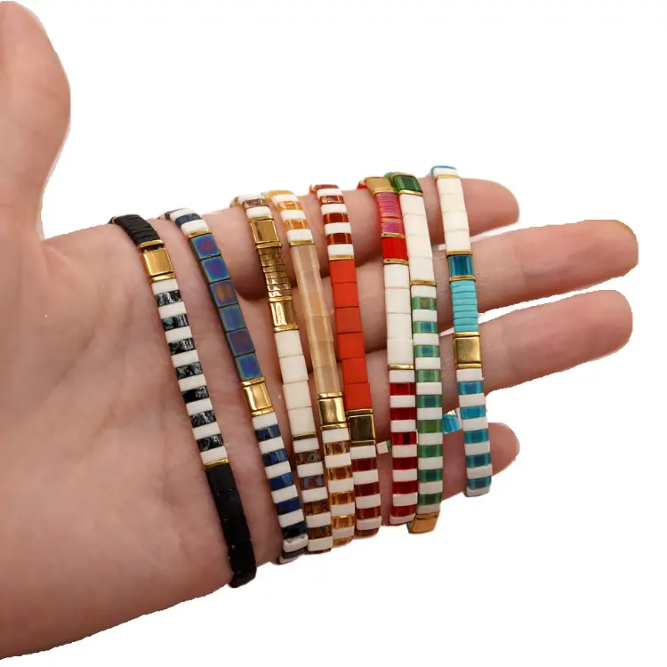 Moyamiya miyuki tila beads custom beaded bracelets joyeria fashion jewelry Chinese online market