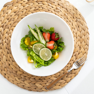 Bán Nóng Trắng Không Thể Phá Vỡ Melamine Bevel Bowl Salad - Product Image 5