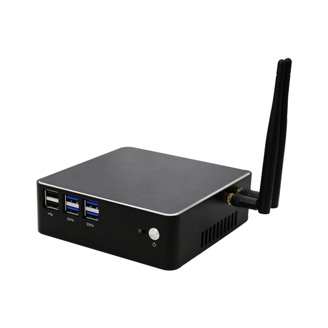 2025 Pocket Mini PC NUC Intel I3 4005U Processor 4GB DDR3 RAM VGA HD Output Available US EU JP UK Plugs Home Mini Computer