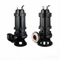 Pompe submersible anti-colmatage pour eaux usées avec agitateur pour une gestion efficace des eaux usées - Pompe à eau submersible