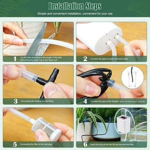 Automatic Plastic Drip Irrigation Kit for House Plants in Pots for Garden Watering - Product Image 5