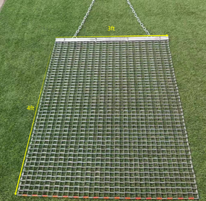 Grillage en acier à faible teneur en carbone à mailles carrées avec cadre plié - <span class=keywords><strong>Grille</strong></span> industrielle et de construction renforcée - Product Image 5