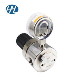 Regulador de <span class=keywords><strong>gas</strong></span> de un solo metro de acero inoxidable de alta pureza 316L Control neumático <span class=keywords><strong>Gas</strong></span> de baja presión de flujo de líquido medio de alta presión - Product Image 4