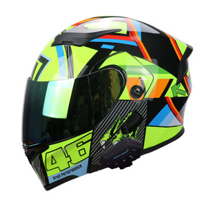 Casco de Motocicleta con Intercomunicador Bluetooth Personalizado OEM/ODM, Casco Inteligente con Certificación DOT - Product Image 5