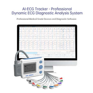 Moniteur ECG portable, appareil d'électrocardiogramme, analyse, systèmes d'ECG dynamiques, enregistreur, ECG Holter 12 canaux - Product Image 6