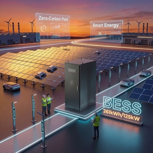 LITHTECH Commercial Industrial <b>System</b> LiFePO4 Hybrid Solar PV Integrated <b>Energy</b> <b>Storage</b> <b>System</b> All in One Solution HP15 - Product Image 1