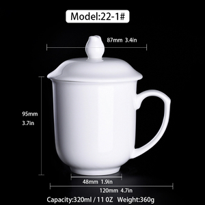 Modernqiu, venta al por mayor, logotipo personalizado, bebida de café, Taza de cerámica, taza de leche Universal para todos con tapa de cerámica - Product Image 6