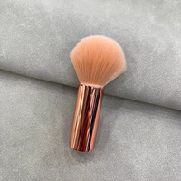Nuevo Cepillo de Alta Gama con Mango de Nogal para Productos de Belleza, Polvo Suave, Maquillaje y Limpieza de Uñas