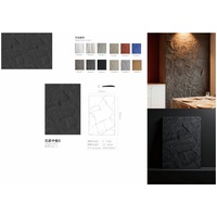 Dalle de pierre en quartz naturel au design moderne, grande surface, imperméable, 60 mm, ignifuge, résistante à l'humidité, solution de design graphique