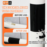 Ruban d'étanchéité multi-usages anti-fuite, ruban d'étanchéité imperméable en caoutchouc pour la réparation des fuites de tuyaux de plomberie