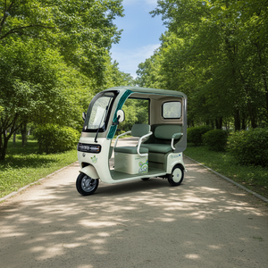 Triciclo Eléctrico con Techo, Ideal para <span class=keywords><strong>Adultos</strong></span>, Vehículo de Transporte Multifuncional de Tres Ruedas - Product Image 6