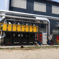 Sistem Pengolahan Insinerator Katalitik Khusus Terkontrol PLC Baru untuk Penggunaan Industri Efisiensi Tinggi 95% Abrator