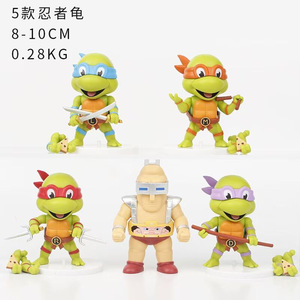 <span class=keywords><strong>ชุด</strong></span>แอคชั่นฟิกเกอร์นินจา<span class=keywords><strong>เต่า</strong></span>อะนิเมะ PVC กลายพันธุ์สำหรับวัยรุ่น