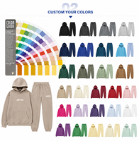 Fabricant de vêtements de sport OEM : personnalisation complète, marque privée, ensemble survêtement homme (hoodie et pantalon de jogging)