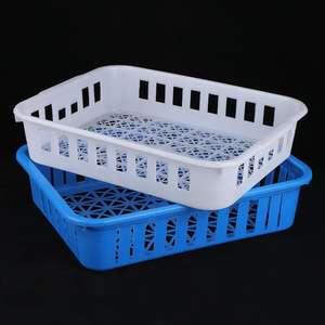 Cesta de Plástico Reutilizable de Grado Alimenticio para Línea de Producción de Hongos, Incubación y Fructificación - Product Image 1